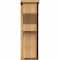 Ekena Millwork Monterey Rough Sawn Corbel w/Backplate, Western Red Cedar, 8"W x 10"D x 26"H COR08X10X26MON01RWR - alternate 2